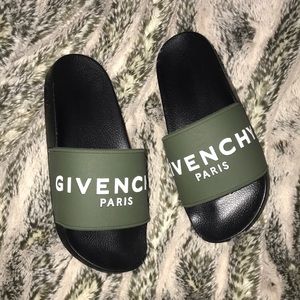 givenchy slides green